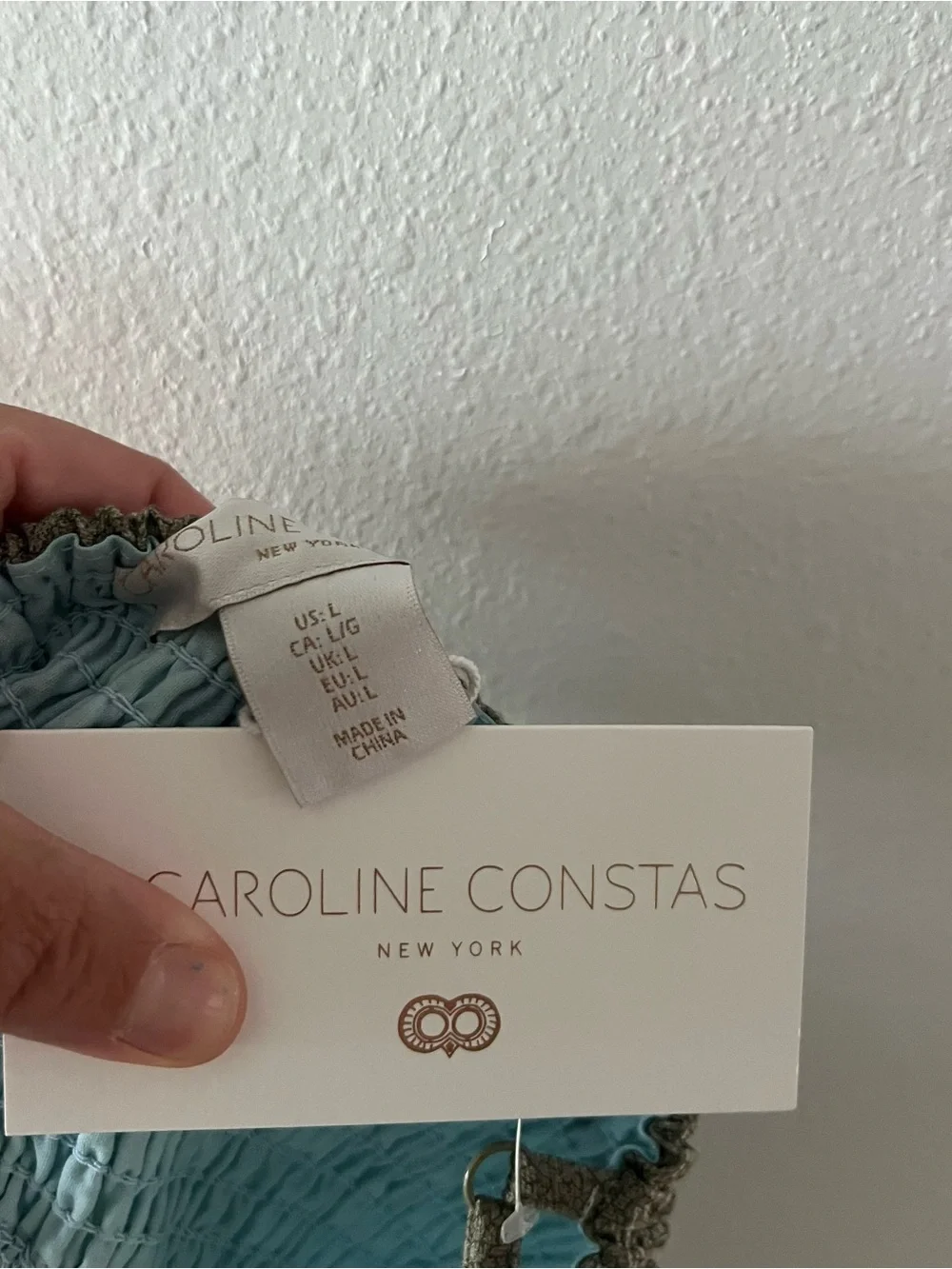 CAROLINE CONSTAS | NWT Seashore Maxi Dress | L - Picture 3 of 3